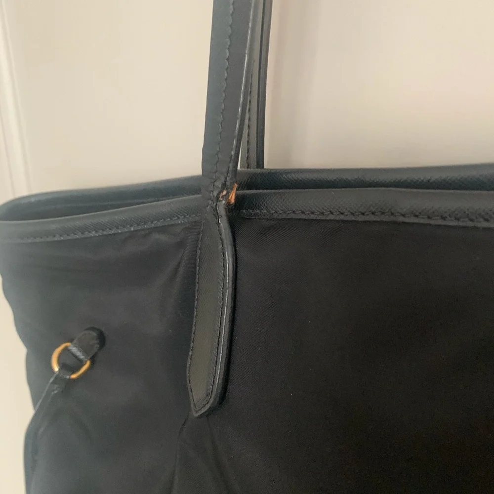 Prada black nylon tote with dust bag - Picture 9 of 16